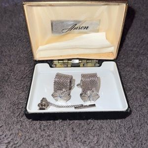 Vintage Cuff Links & Tie Tac